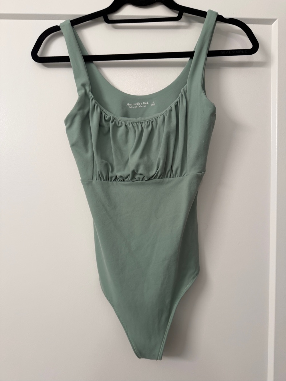 Abercrombie & Fitch Sage Green Girls' One-Piece Bodysuit
